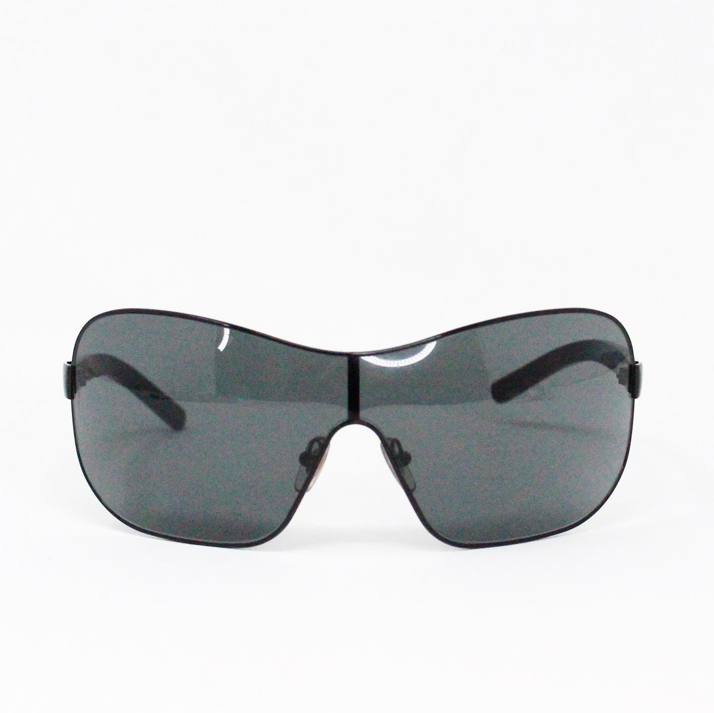 DOLCE & GABBANA #MCA215 Black Shield Sunglasses – ALL YOUR BLISS