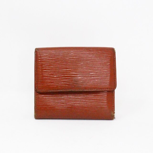 LOUIS VUITTON 36213 Orange Epi Leather Wallet 2