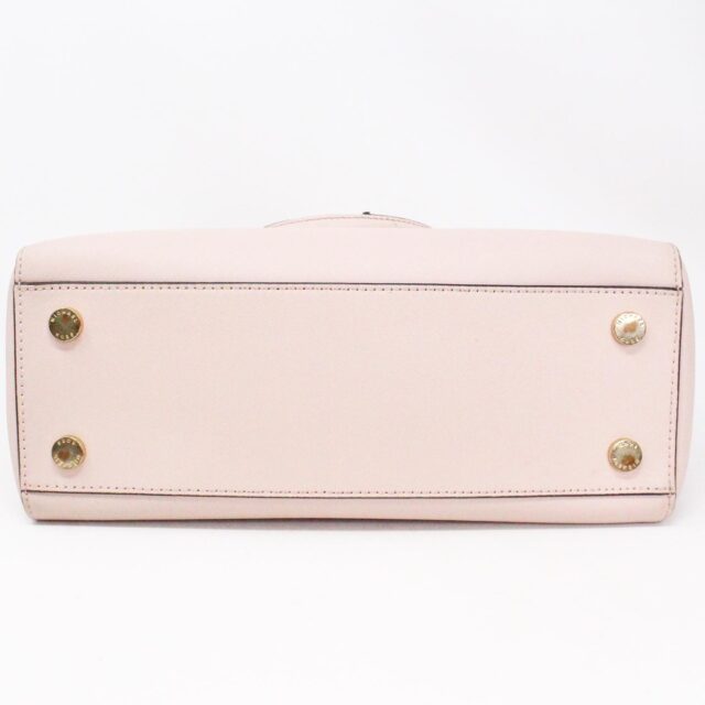 MICHAEL KORS 36063 Blush Pink Saffiano Leather Handbag with Strap 7