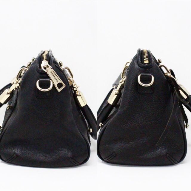 REBECCA MINKOFF 36268 Black Genuine Leather Mini Handbag 3