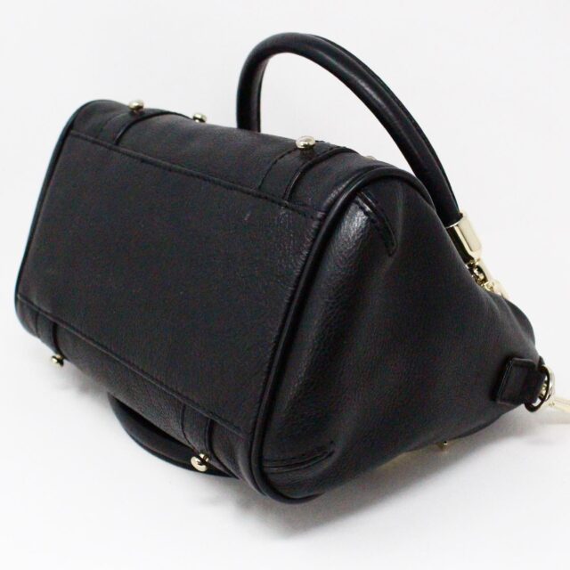 REBECCA MINKOFF 36268 Black Genuine Leather Mini Handbag 5