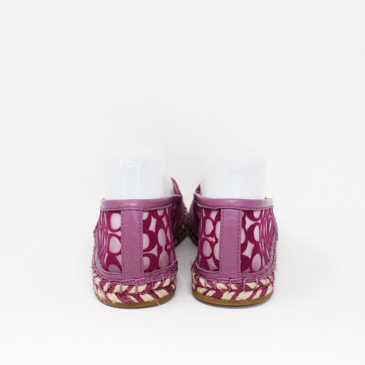 COACH #40467 Lilac Berry Cleo Espadrilles (US 6.5 EU 36.5)