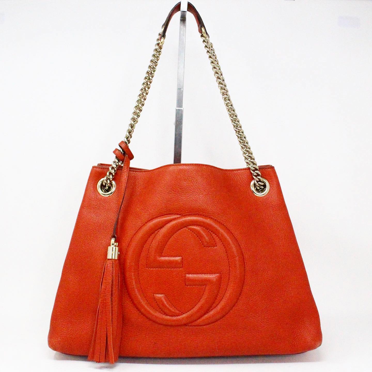 Leather Handbags Gucci bag with pouch