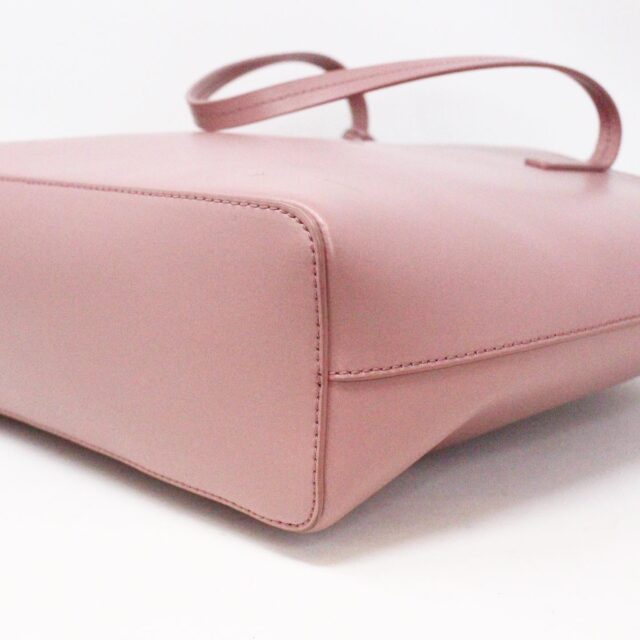 KATE SPADE 36464 Pastel Pink Smooth Leather Teton Tote Bag 4