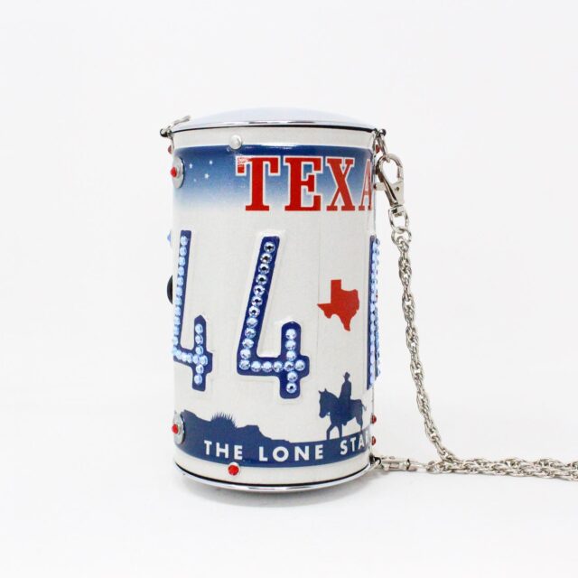 LITTLE EARTH 36882 Texas License Plate Chain Crossbody Bag 5