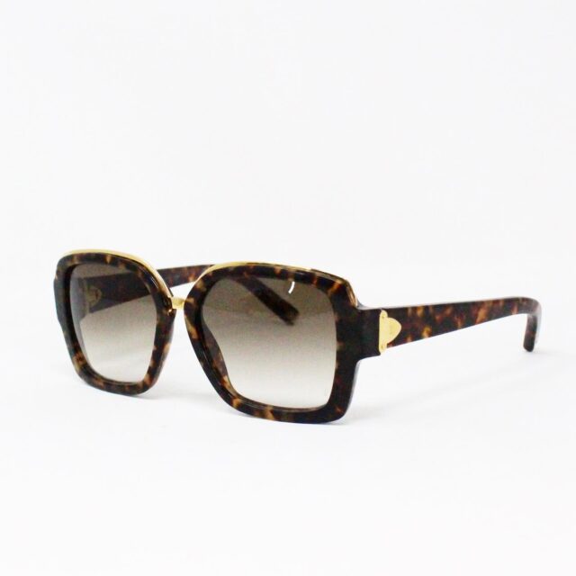 LOUIS VUITTON 35532 Brown Tortoise Oversized Frame Sunglasses 1