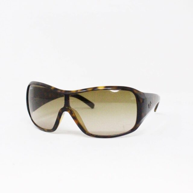 RAY BAN 36291 Brown Tortoise Shield Sunglasses 1