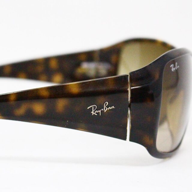 RAY BAN 36291 Brown Tortoise Shield Sunglasses 6