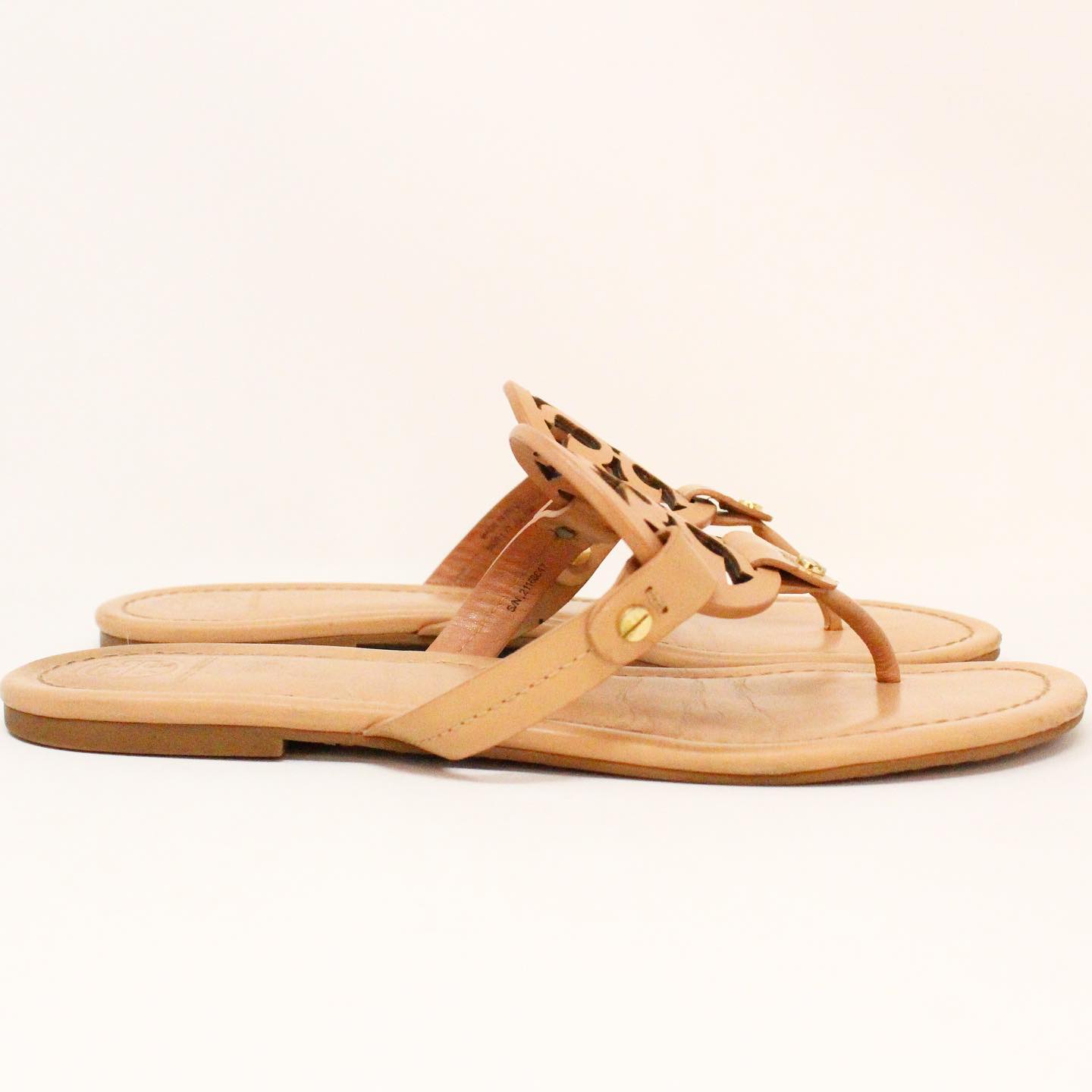 TORY BURCH #36514 Nude Miller Thong Sandals (US  EU ) – ALL YOUR  BLISS