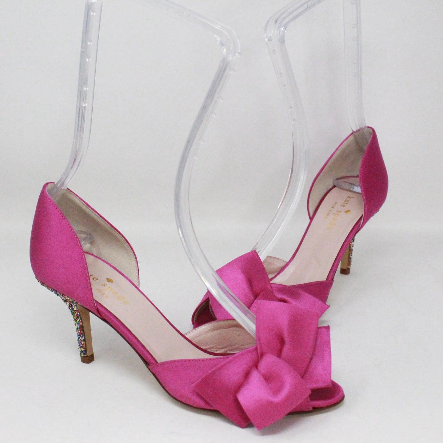 KATE SPADE #37612 Pink Glitter Heels (US 6 EU 36) – ALL YOUR BLISS