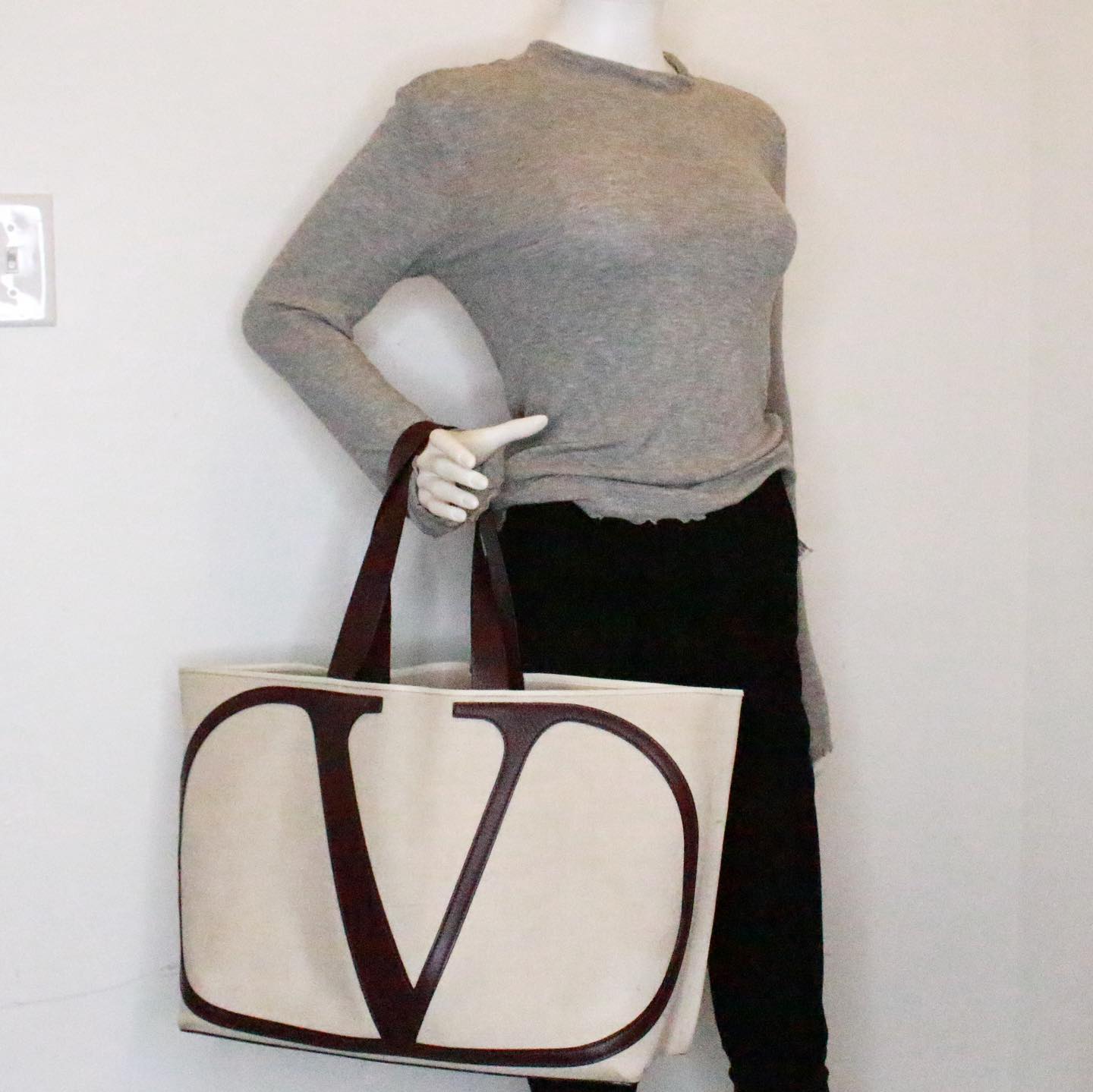 Valentino Garavani Women's Escape Canvas Clutch Bag