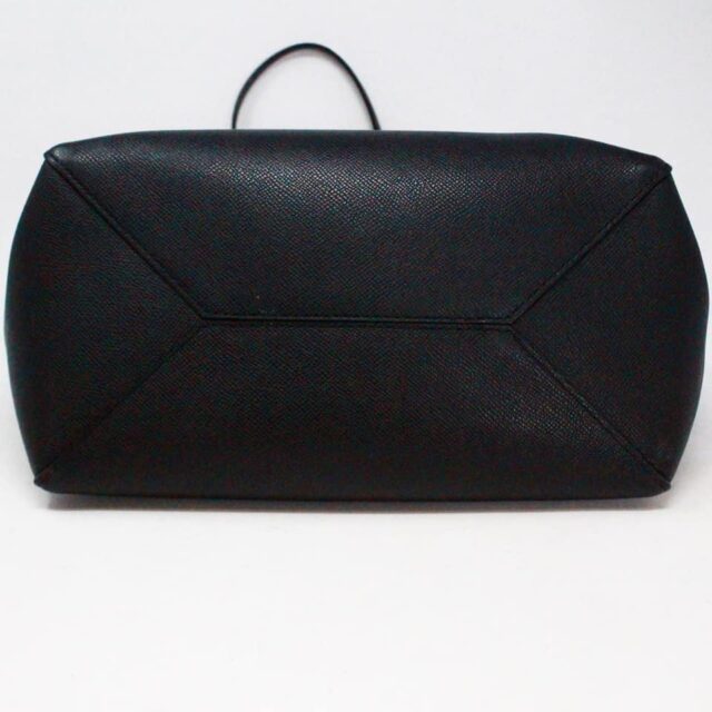CAROLINA HERRERA 37850 Black Leather Medium Tote Bag D