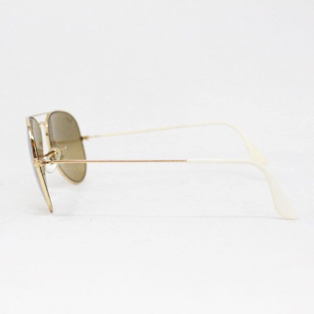 RAY BAN 38403 Gold Frame Gradient Aviator Sunglasses 2