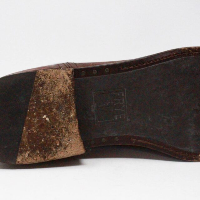 FRYE 38338 Brown Leather Booties US 8 EU 38 10