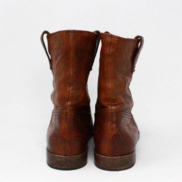FRYE 38338 Brown Leather Booties US 8 EU 38 3