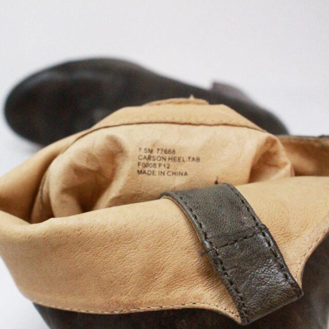 FRYE 38960 Long Leather Heel BootsUS 7.5 EU 37.5 7