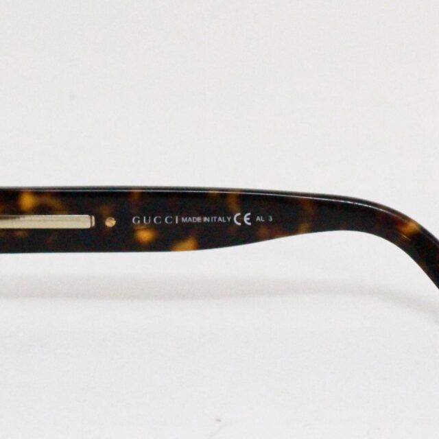 GUCCI 38829 Brown Polarized Rectangular Sunglasses E