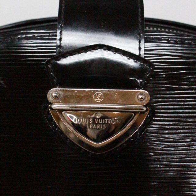 LOUIS VUITTON 38256 Electric Black Epi Leather Pont Neuf GM Handbag G