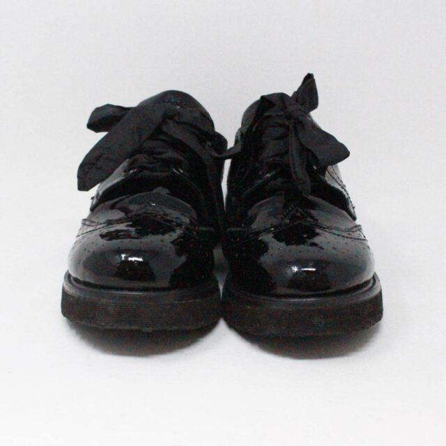 PRADA 38074 Black Patent Leather Shoes US 6 EU 36 c