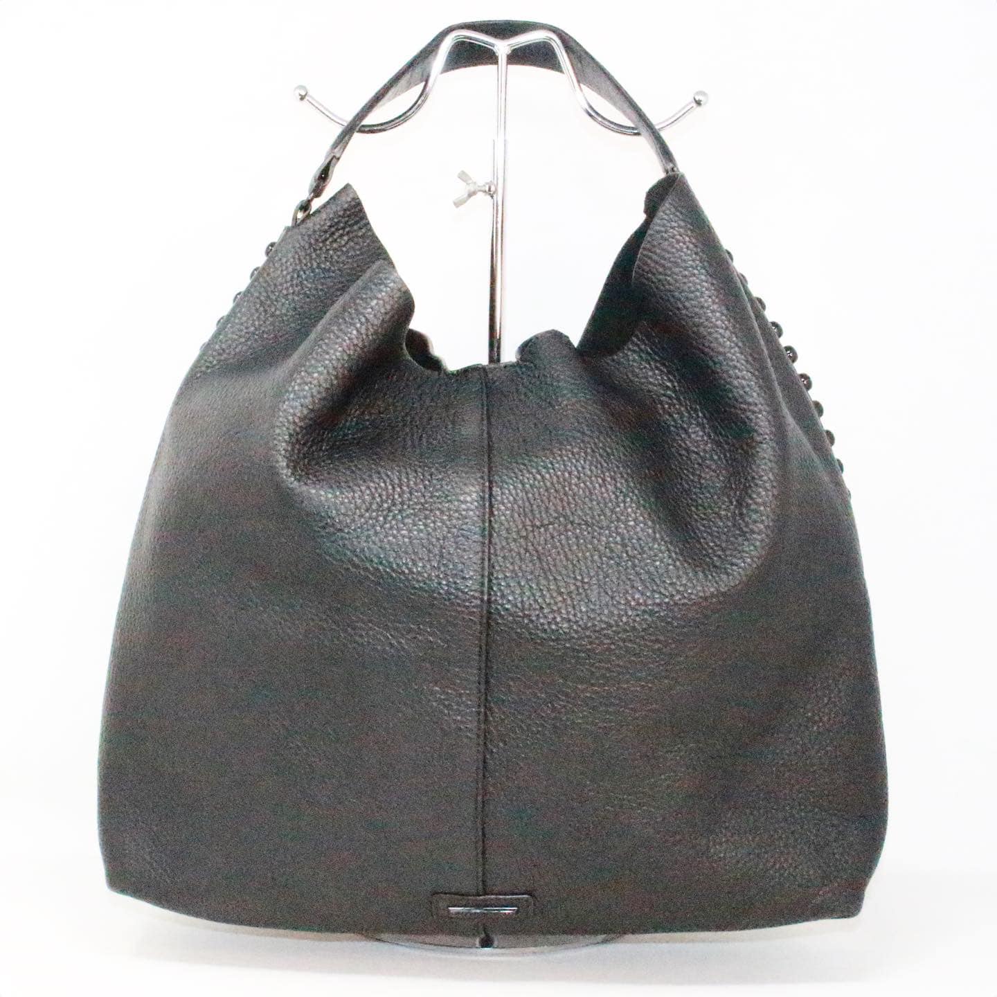 REBECCA MINKOFF 39049 Black Leather Shoulder Bag A