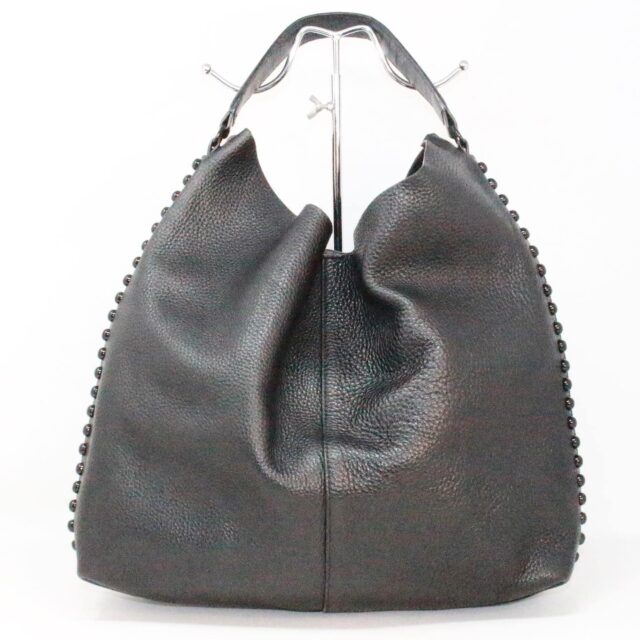 REBECCA MINKOFF 39049 Black Leather Shoulder Bag C