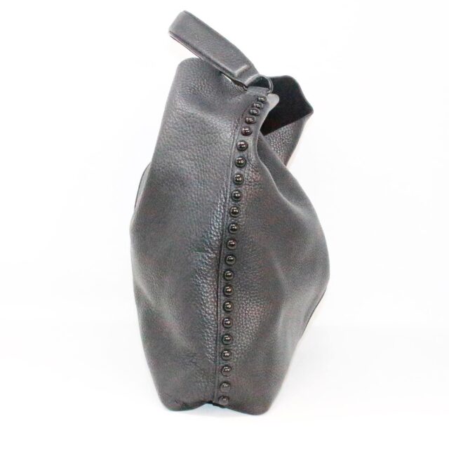 REBECCA MINKOFF 39049 Black Leather Shoulder Bag D