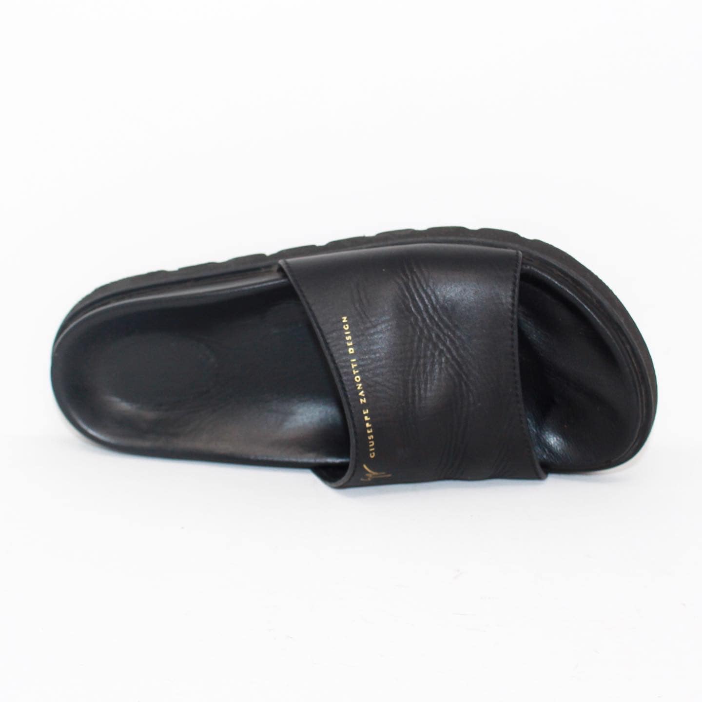 Louis Vuitton Black Men's Slippers - E-SEVEN STORE