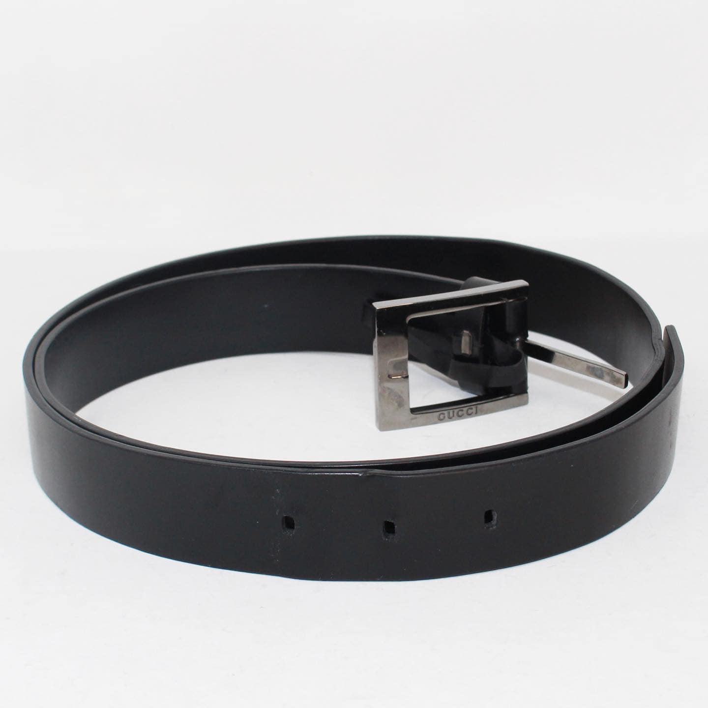 GUCCI #39143 Black Leather Belt – ALL YOUR BLISS
