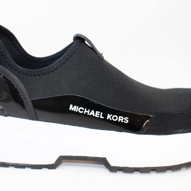 MICHAEL KORS 39498 Black Elastic Fabric Sneakers US 9.5 EU 39.5 e