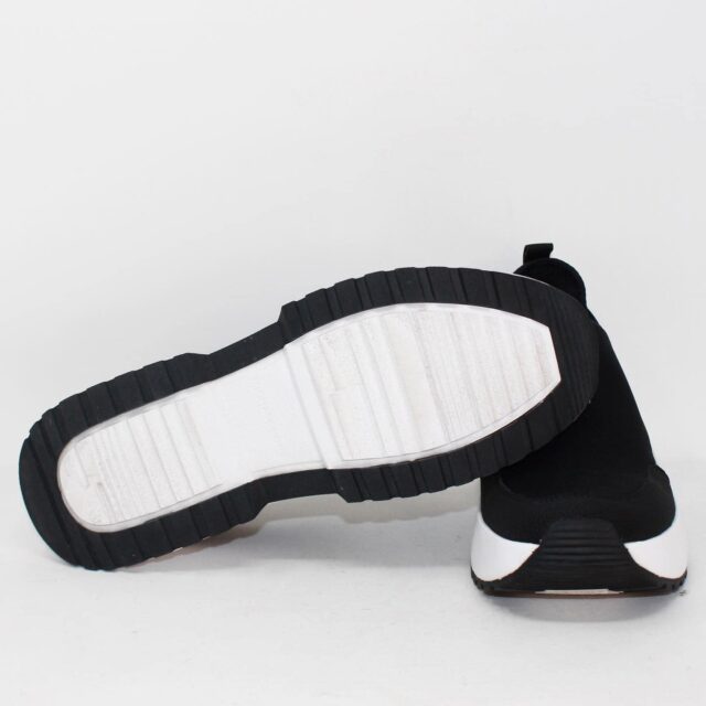 MICHAEL KORS 39498 Black Elastic Fabric Sneakers US 9.5 EU 39.5 g