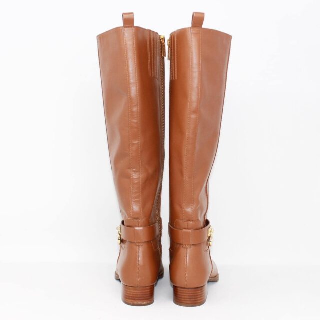 TORY BURCH 39237 Brown Leather Tall Boots US 6.5 EU 36.5 d