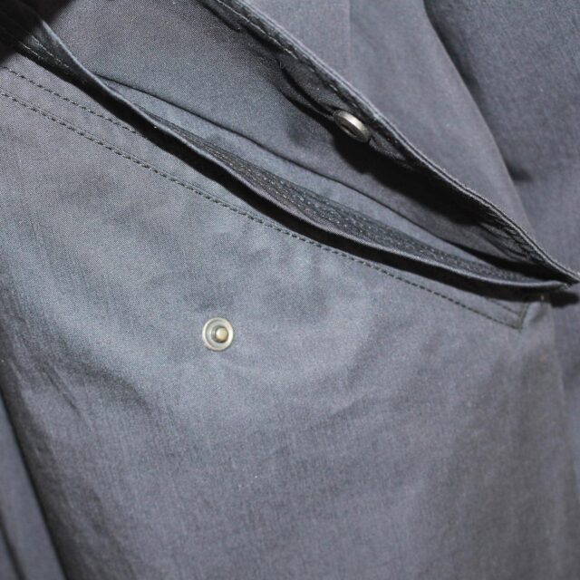 BURBERRY 39556 Black Navy Blue Cotton Jacket Size XL e