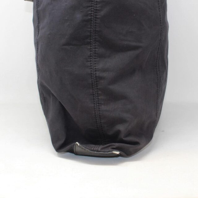 BURBERRY 39677 Black Nylon Tote Bag d