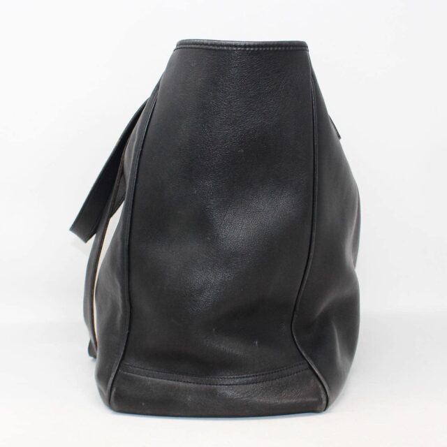 DOONEY BOURKE 39809 Black Leather Tote Bag c