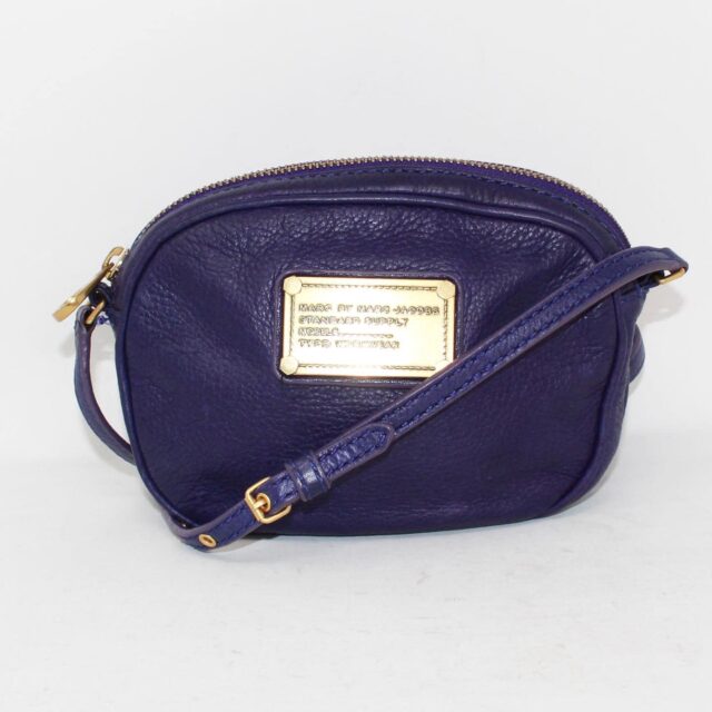 MARC BY MARC JACOBS 37810 Purple Leather Small Crossbody a