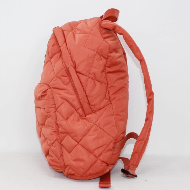 MARC JACOBS 39870 Orange Quilted Nylon Backpack e