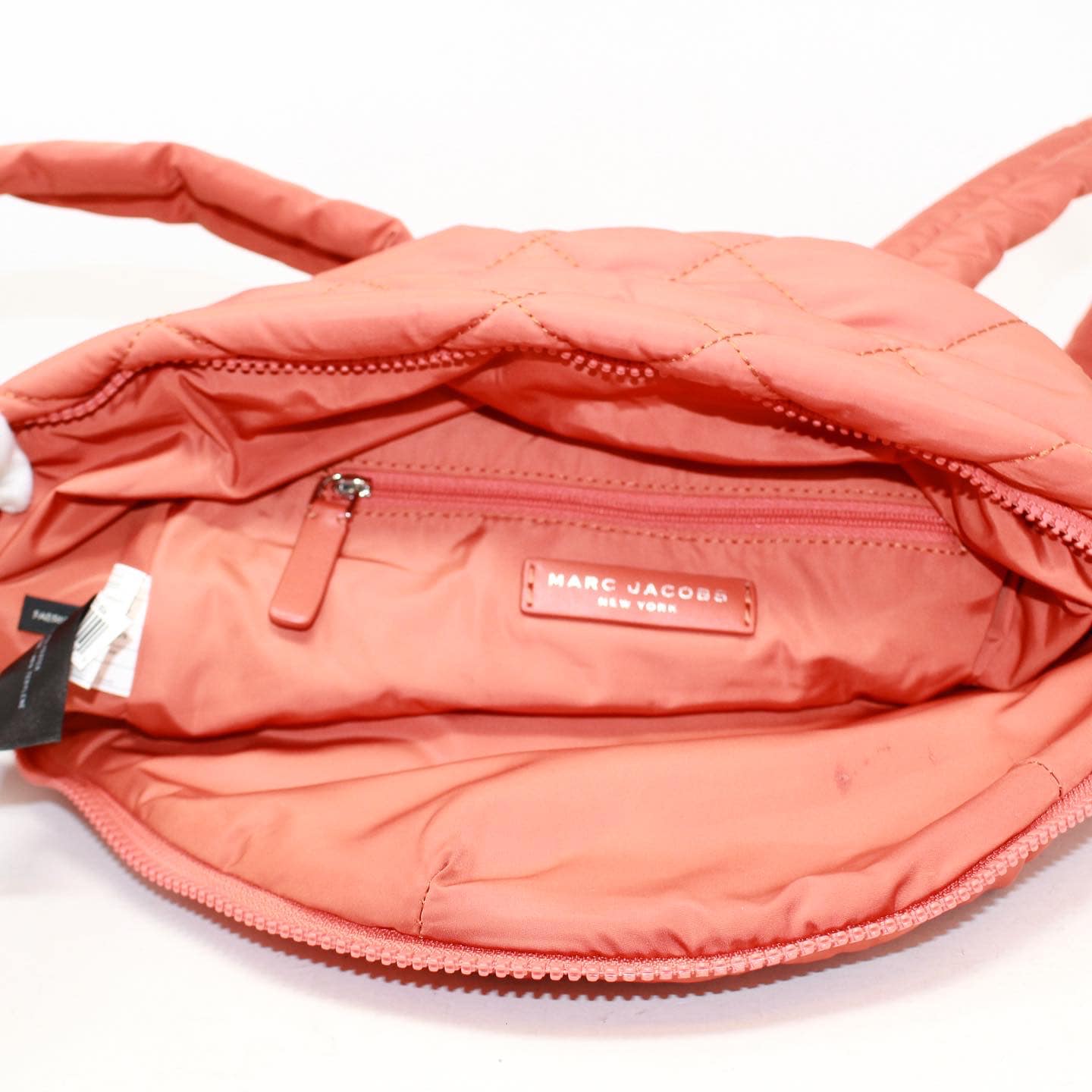The neon pink and orange Marc Jacobs box bag. Photos by Ashley
