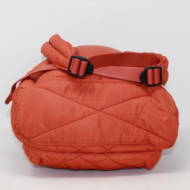 MARC JACOBS 39870 Orange Quilted Nylon Backpack h