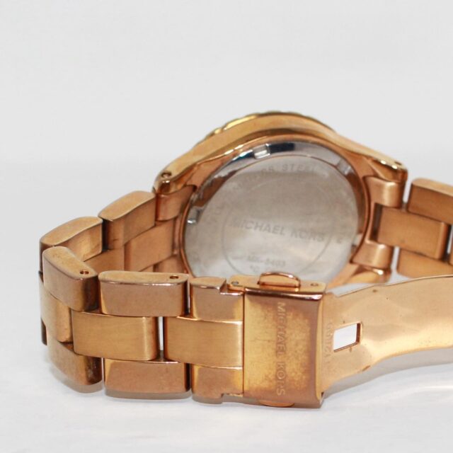 MICHAEL KORS 39971 Ladies Madison Rose Gold Watch g