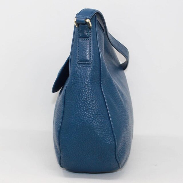 TORY BURCH 39967 Blue Leather Shoulder Bag e
