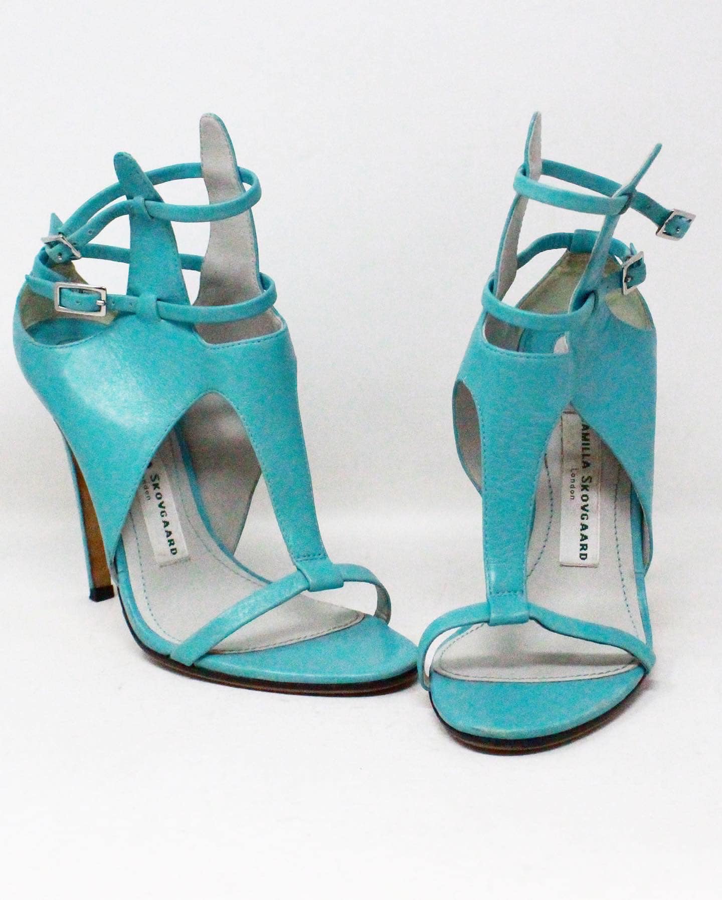 AUTHENTIC Pre Owned Camila Skovgaar High Heels Size 38.5 item 40502 1