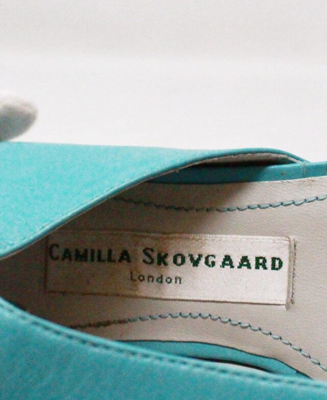 AUTHENTIC Pre Owned Camila Skovgaar High Heels Size 38.5 item 40502 7