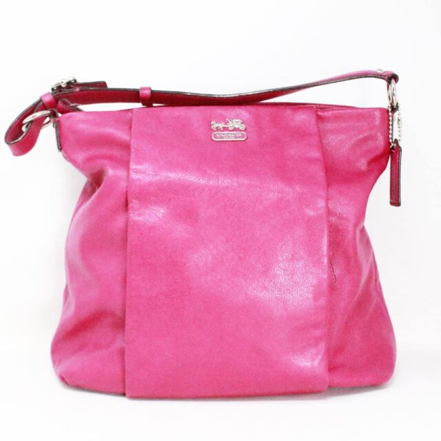 Coach Hot Pink Leather Handbag item 40481 1