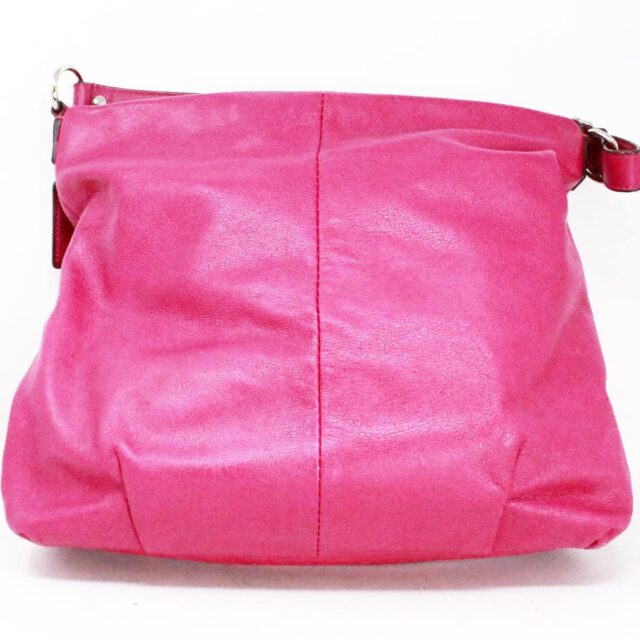 Coach Hot Pink Leather Handbag item 40481 2