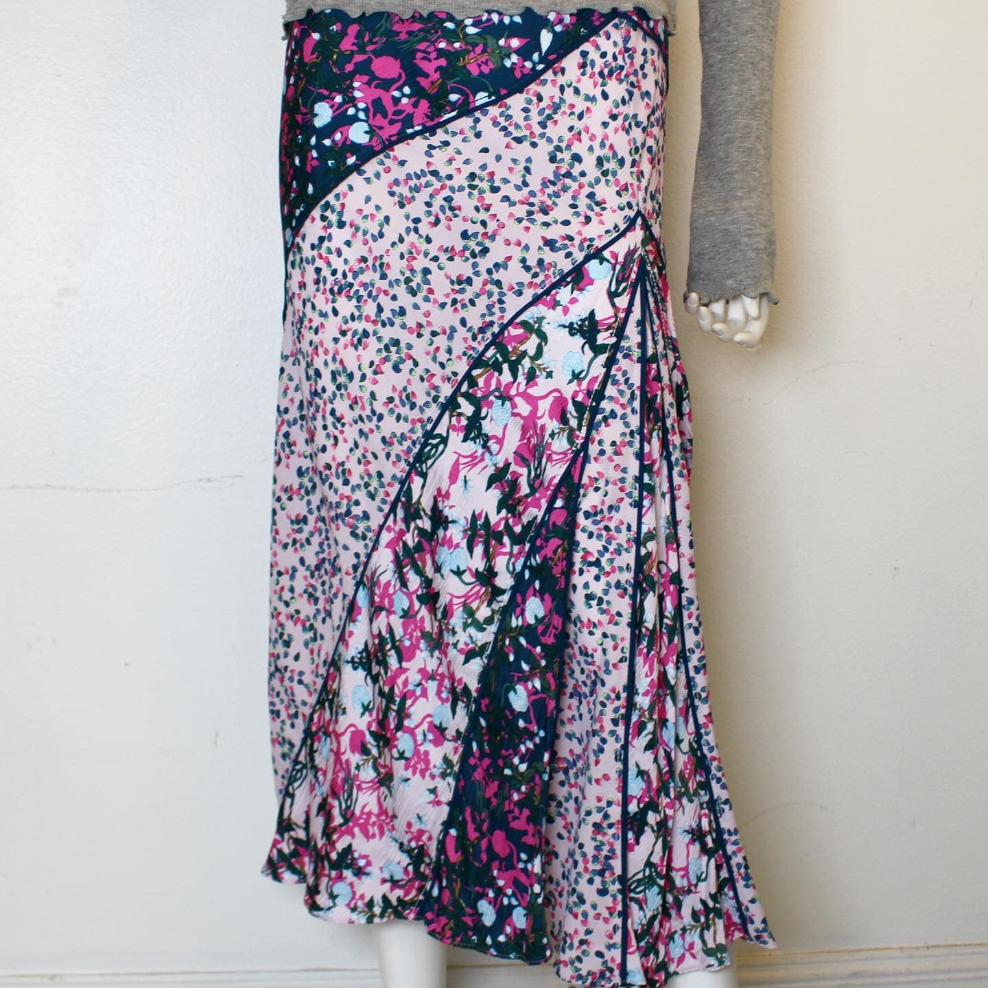 DIANE VON FURSTENBERG Floral Midi Skirt item 40508 1