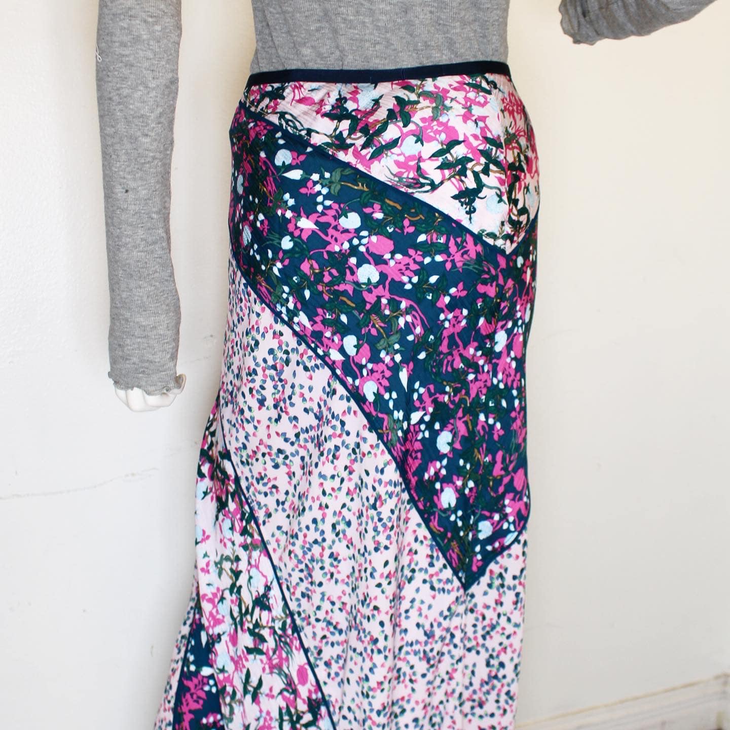 DIANE VON FURSTENBERG Floral Midi Skirt item 40508 3