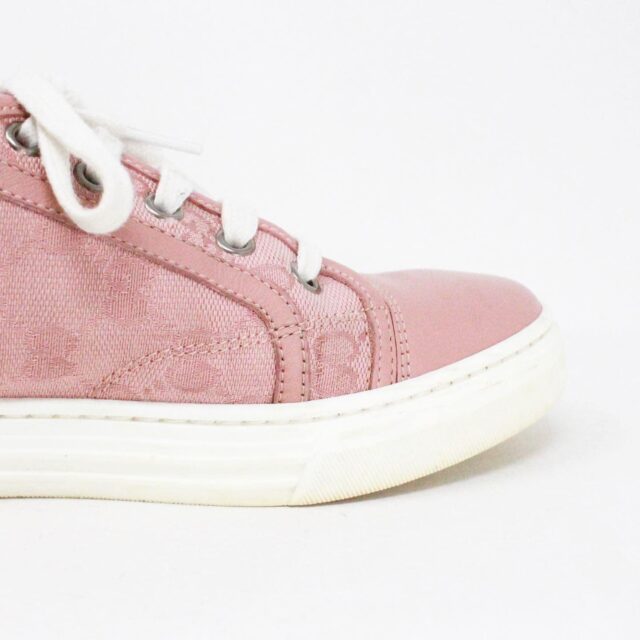 GUCCI 40287 Pink GG Canvas Sneakers US 8 EU 38 7