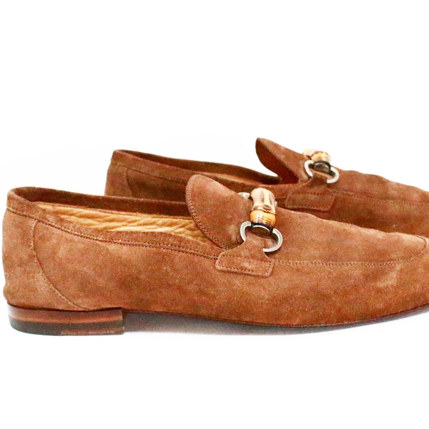 Gucci Mens Jordaan Suede Loafers item #40494 – ALL YOUR BLISS