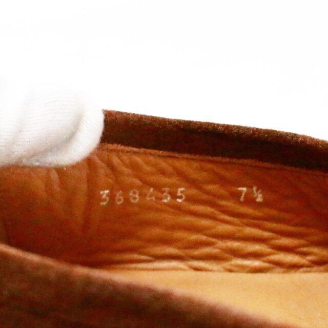 Gucci Mens Jordaan Suede Loafers item 40494 8