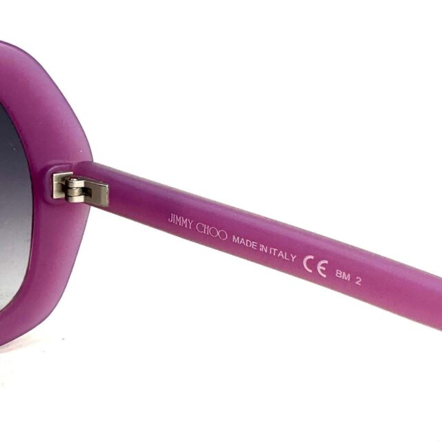 Jimmy Choo Purple Matte Oversized Sunglasses item 40361 e